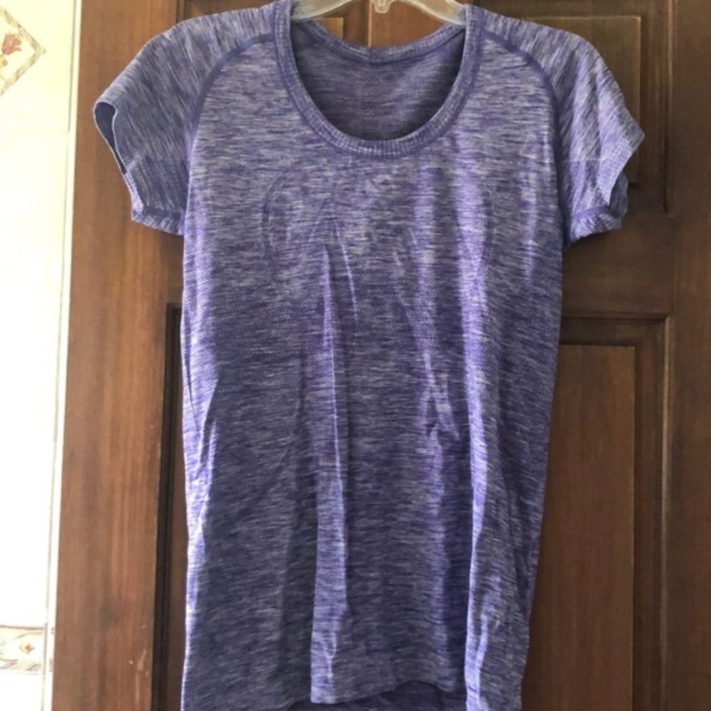Lululemon Rare Scoop Neck Swiftly Shirt Size 10